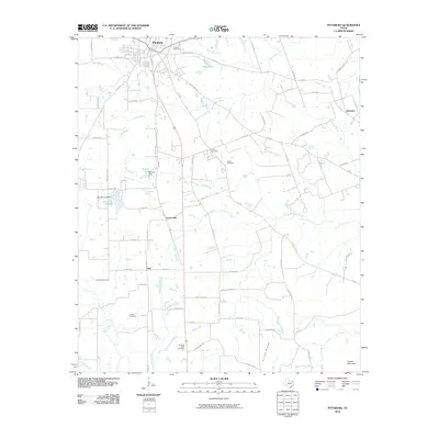2010 Map of Pittsburg, 2010 Print
