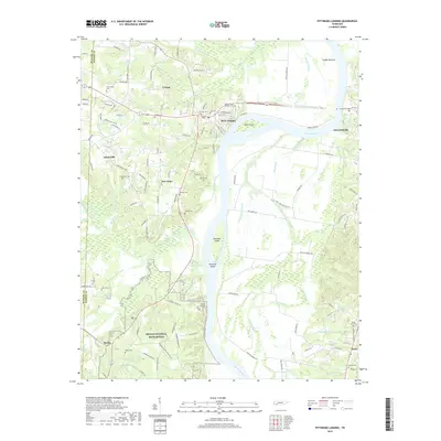 2019 Map of Pittsburg Landing, 2019 Print