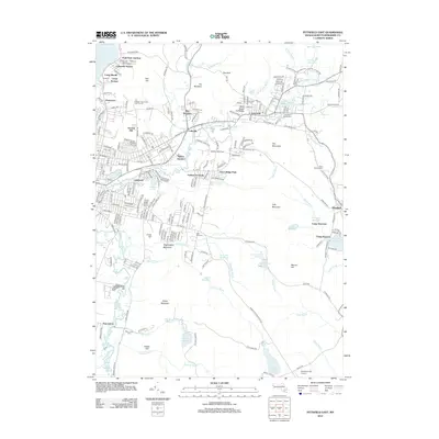2012 Map of Pittsfield East, 2012 Print