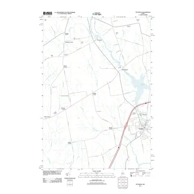 2011 Map of Pittsfield, 2011 Print