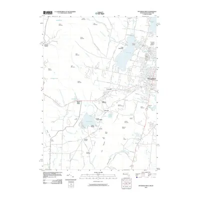2010 Map of Pittsfield West, 2010 Print