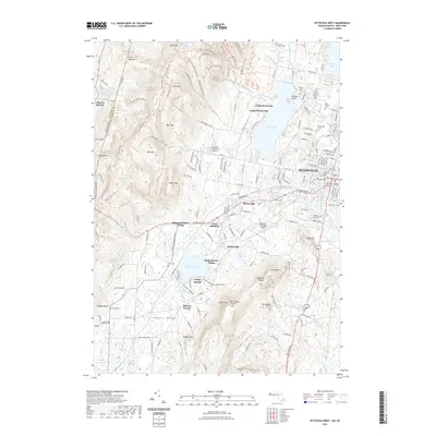 2021 Map of Pittsfield West, 2021 Print