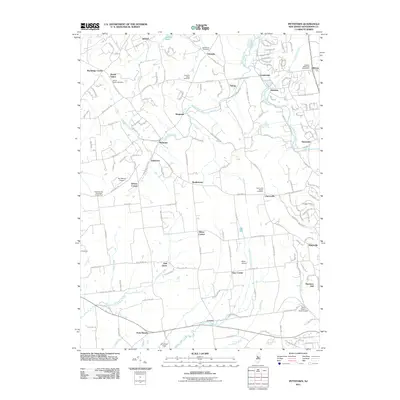 2011 Map of Pittstown, 2011 Print