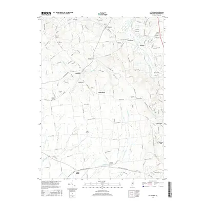 2016 Map of Pittstown, 2016 Print