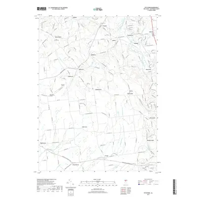 2019 Map of Pittstown, 2019 Print