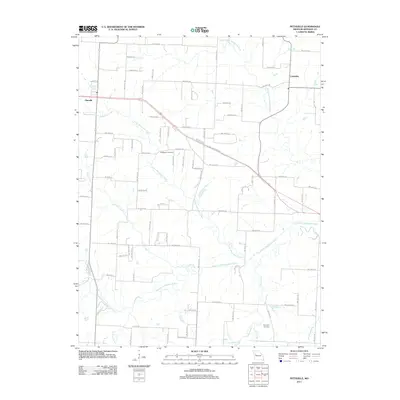 2011 Map of Pittsville, 2011 Print