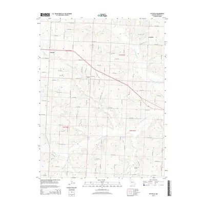 2014 Map of Pittsville, 2014 Print