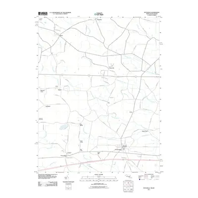 2011 Map of Pittsville, 2011 Print