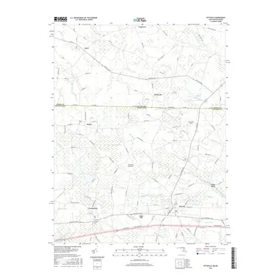 2016 Map of Pittsville, 2016 Print