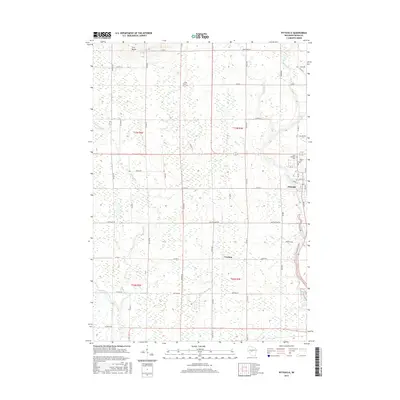 2015 Map of Pittsville, 2015 Print