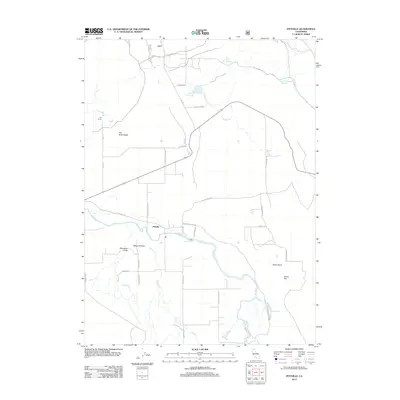 2012 Map of Pittville, 2012 Print