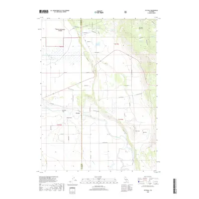 2018 Map of Pittville, 2018 Print