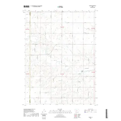 2018 Map of Pitzer, 2018 Print