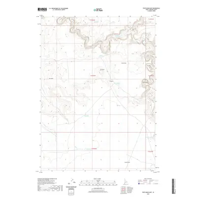2020 Map of Piute Basin East, 2020 Print