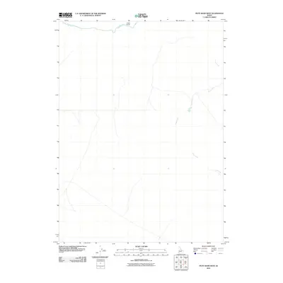 2010 Map of Piute Basin West, 2010 Print