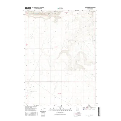 2017 Map of Piute Basin West, 2017 Print