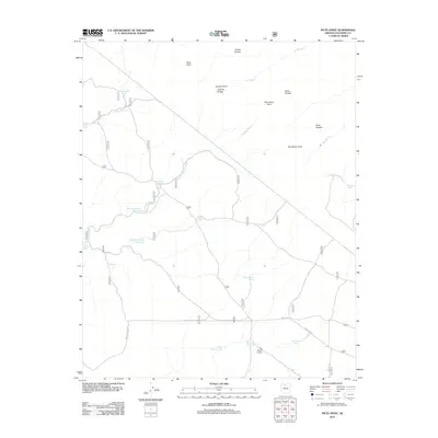 2012 Map of Piute Point, 2012 Print