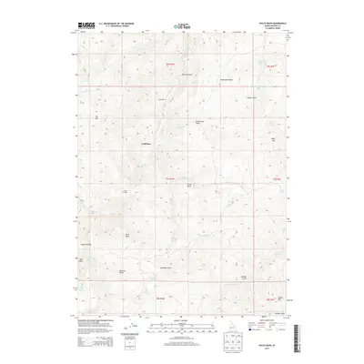 2013 Map of Pixley Basin, 2013 Print