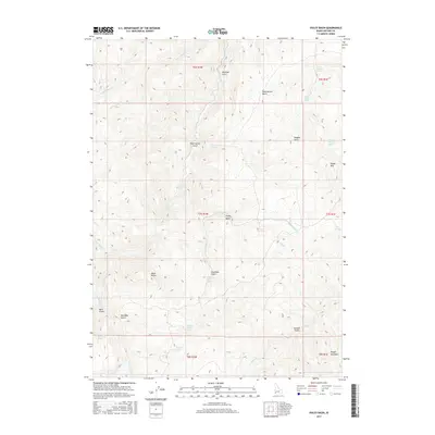 2017 Map of Pixley Basin, 2017 Print
