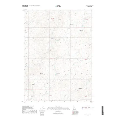 2020 Map of Pixley Basin, 2020 Print