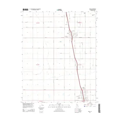 2015 Map of Pixley, 2015 Print