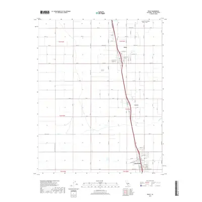 2018 Map of Pixley, 2018 Print