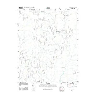 2012 Map of Piyau Dome, 2012 Print