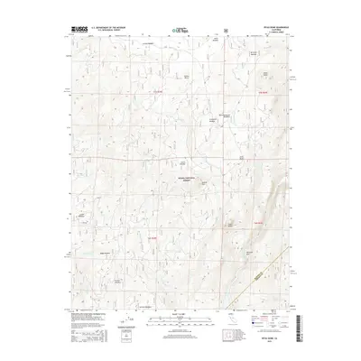 2015 Map of Piyau Dome, 2015 Print