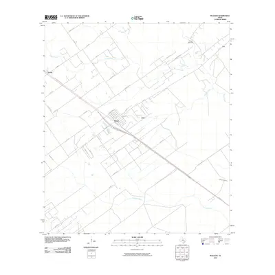 2010 Map of Placedo, 2010 Print