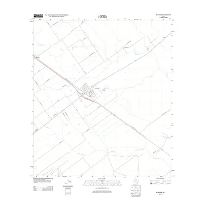 2013 Map of Placedo, 2013 Print