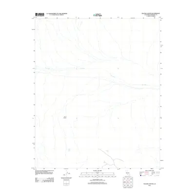 2012 Map of Placer Canyon, 2012 Print