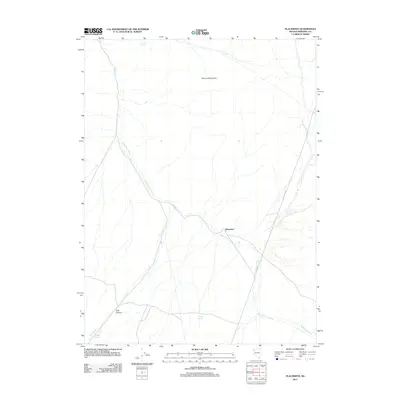 2011 Map of Placerites, 2011 Print