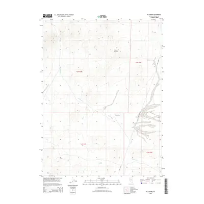 2014 Map of Placerites, 2014 Print
