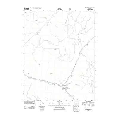 2011 Map of Placerville, 2011 Print