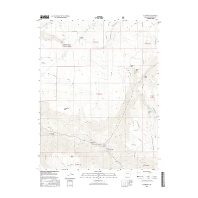 2016 Map of Placerville, 2016 Print