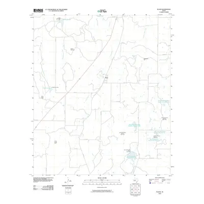 2010 Map of Placid, 2010 Print