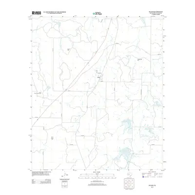 2013 Map of Placid, 2013 Print