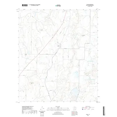 2019 Map of Placid, 2019 Print