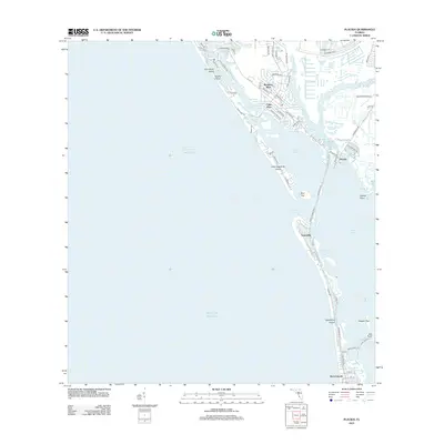 2012 Map of Placida, 2012 Print