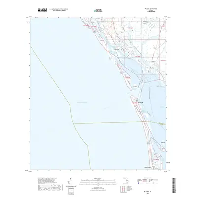 2021 Map of Placida, 2021 Print