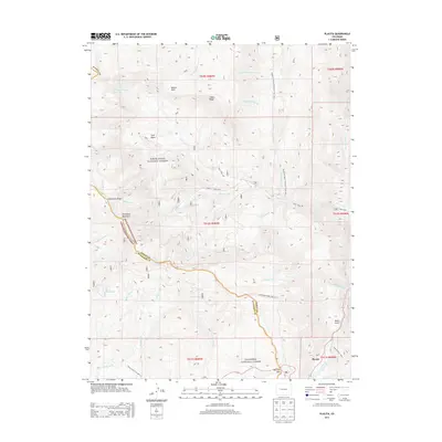 2013 Map of Placita, 2013 Print