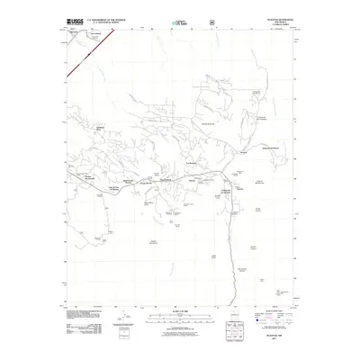 2011 Map of Placitas, 2011 Print