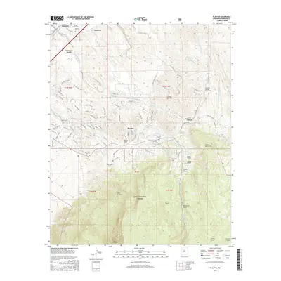 2017 Map of Placitas, 2017 Print