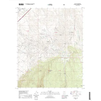 2020 Map of Placitas, 2020 Print