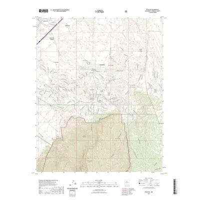 2023 Map of Placitas, 2023 Print