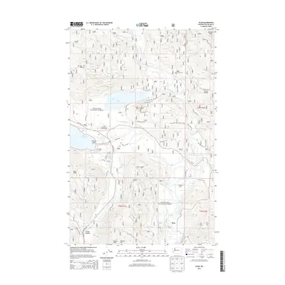 2014 Map of Plain, 2014 Print