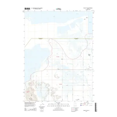 2014 Map of Plain City SW, 2014 Print