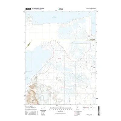 2017 Map of Plain City SW, 2017 Print
