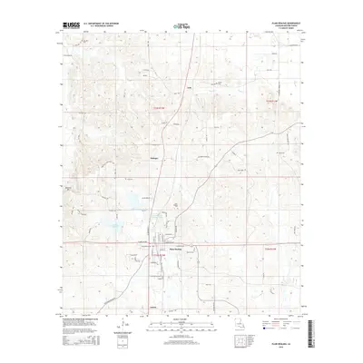 2015 Map of Plain Dealing, 2015 Print