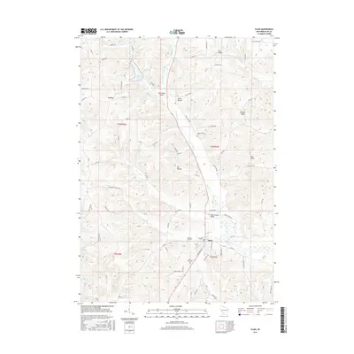 2016 Map of Plain, 2016 Print